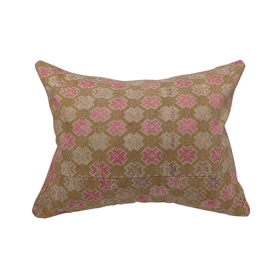 Wells Dowry Pillow vintage Pink and Lavender