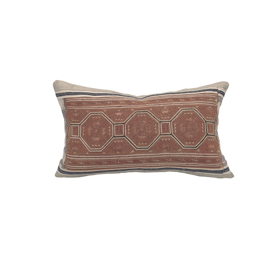 Dov Pillow Embroidery Cuff- Orange