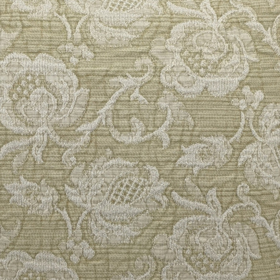 Jacquard-loomed Anne Pillow in Pale Green