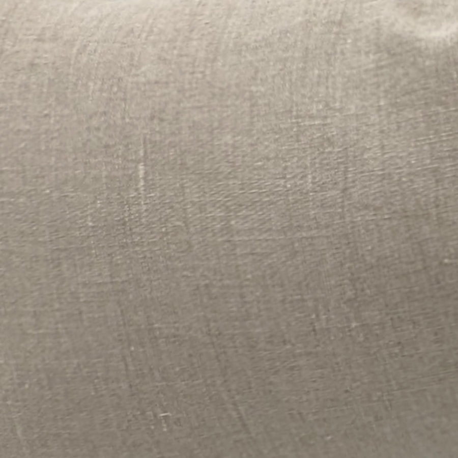 Linen Print- Gregorio Grid Pillow- lumbar Mauve